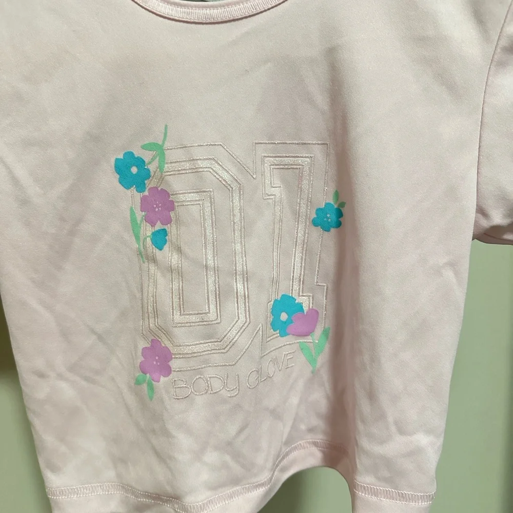 Body Glove Light Pink 01 Athletic Shortsleeve Shirt size 4T - Picture 2 of 5